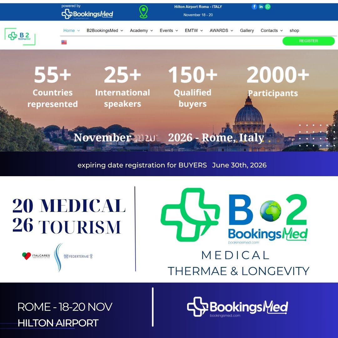 B2BOOKINGSMED Rome 2026